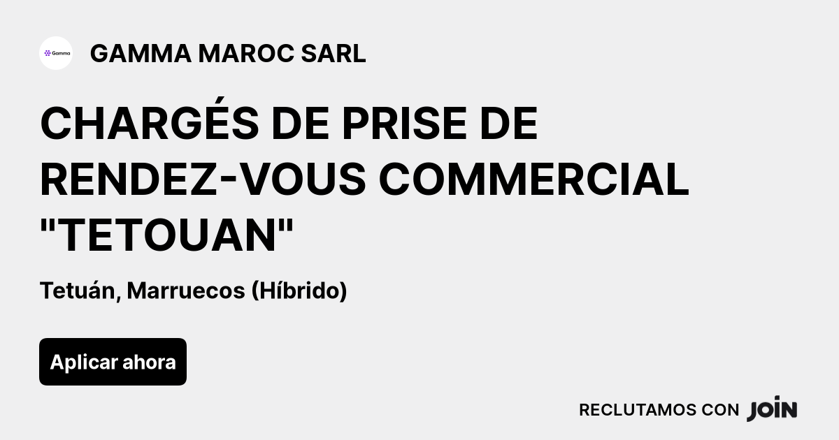GAMMA MAROC SARL logo