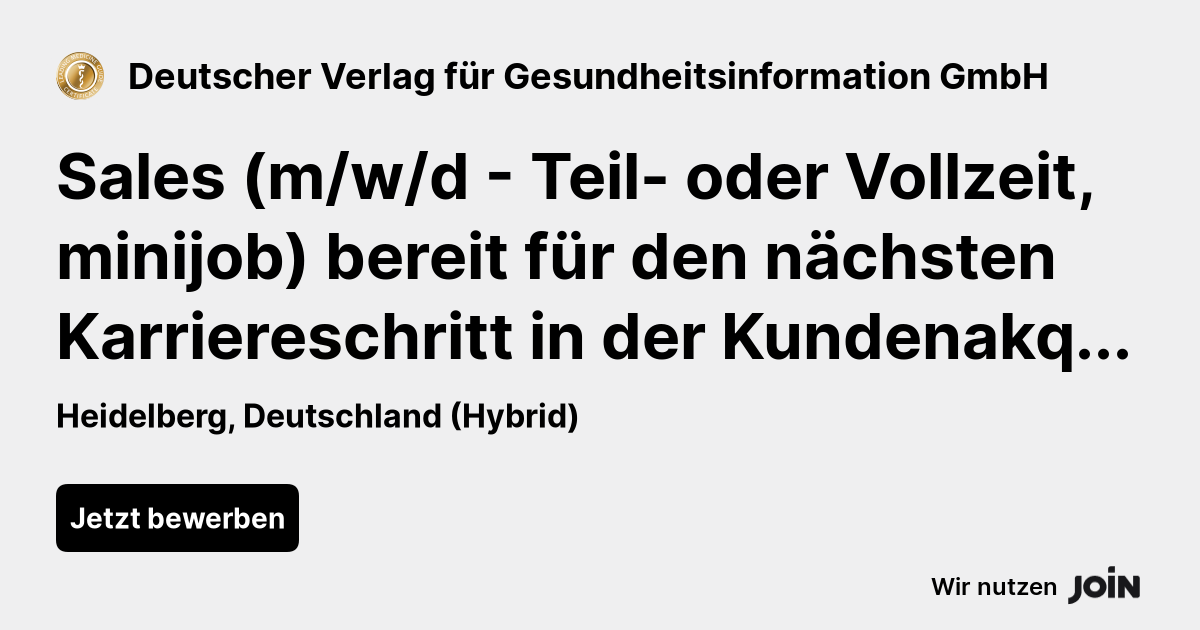 Deutscher Verlag für Gesundheitsinformation GmbH logo