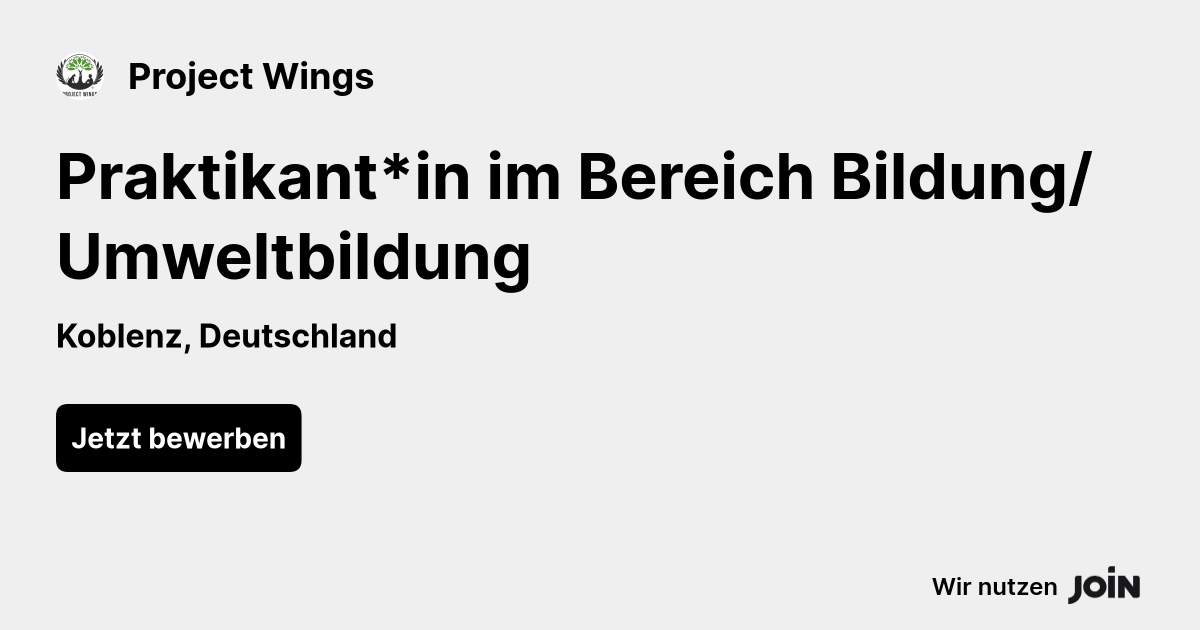Project Wings logo