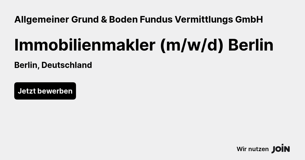 Allgemeiner Grund & Boden Fundus Vermittlungs GmbH logo