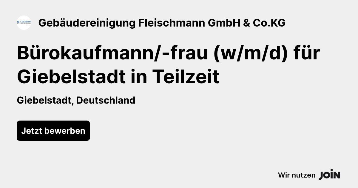 Gebäudereinigung Fleischmann GmbH & Co.KG logo