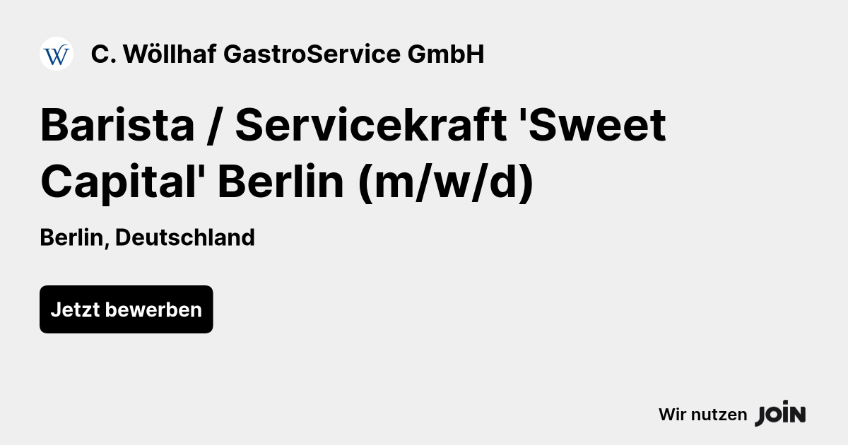 C. Wöllhaf GastroService GmbH logo