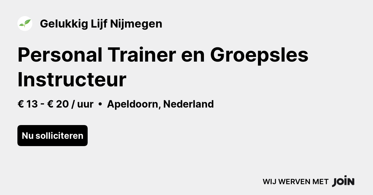 Gelukkig Lijf Nijmegen logo