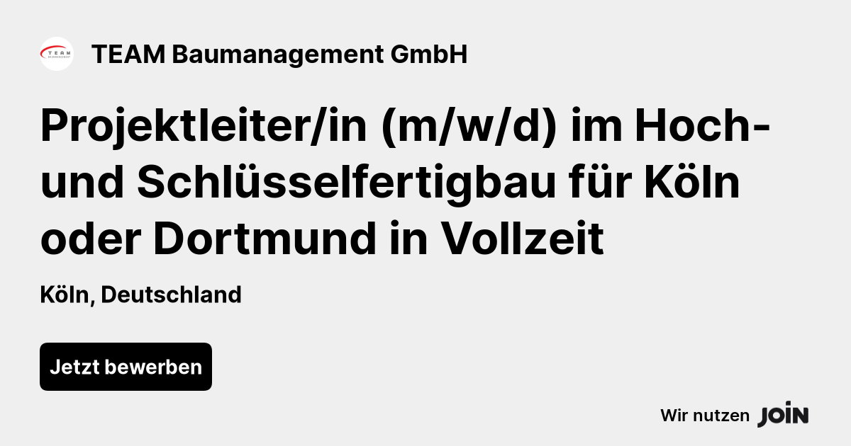 TEAM Baumanagement GmbH logo