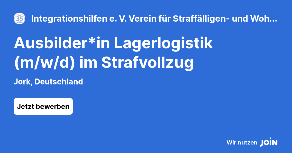 Integrationshilfen e. V. Verein für Straffälligen- und Wohnungslosenhilfe logo