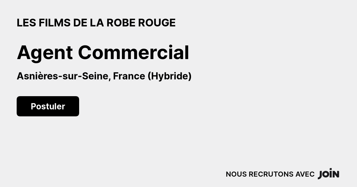 LES FILMS DE LA ROBE ROUGE logo