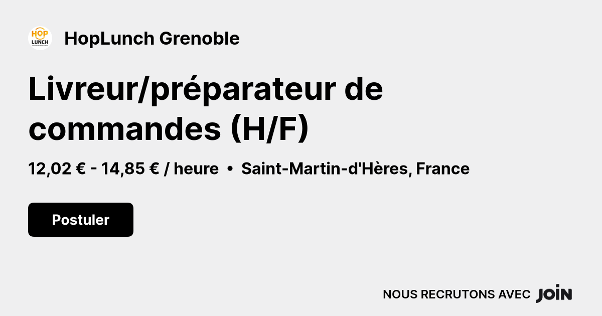 HopLunch Grenoble logo