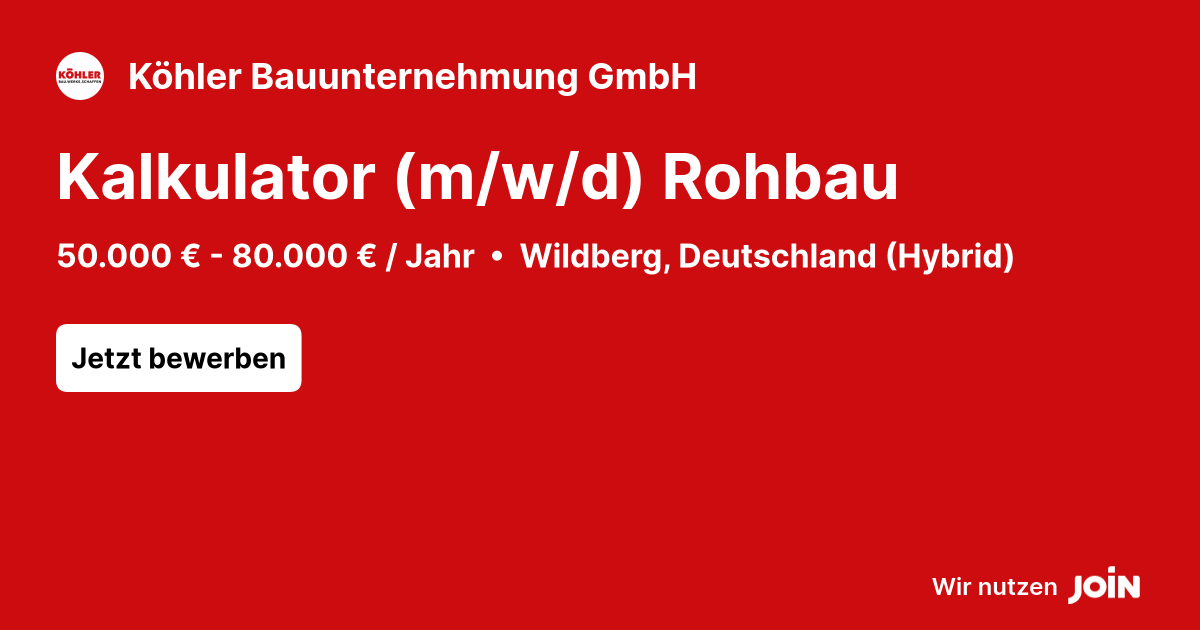 Köhler Bauunternehmung GmbH logo
