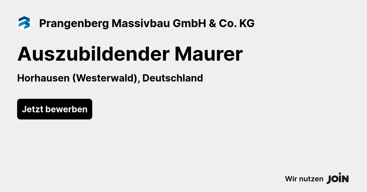 Prangenberg Massivbau GmbH & Co. KG logo