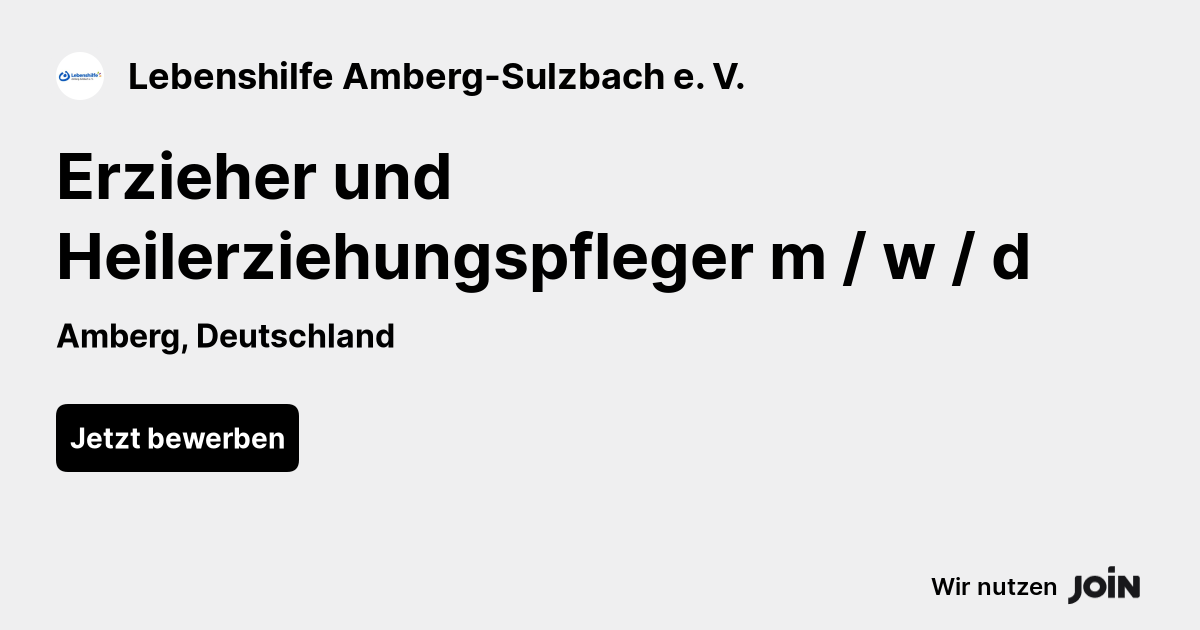 Lebenshilfe Amberg-Sulzbach e. V. logo