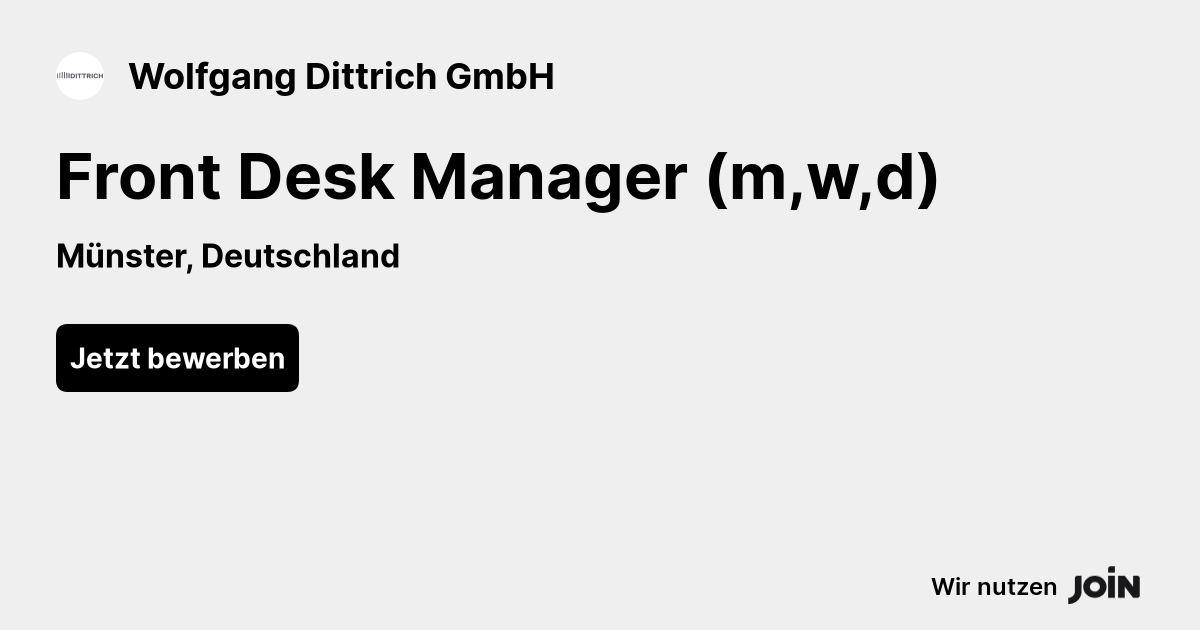 Wolfgang Dittrich GmbH logo