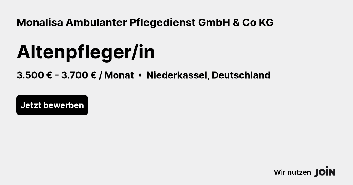Monalisa Ambulanter Pflegedienst GmbH & Co KG logo
