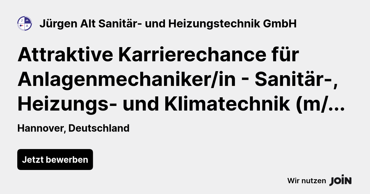 Jürgen Alt Sanitär- und Heizungstechnik GmbH logo