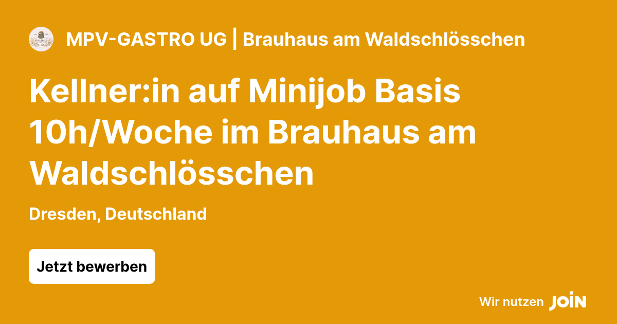 MPV-GASTRO UG | Brauhaus am Waldschlösschen logo
