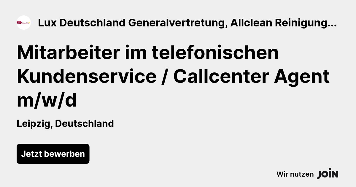 Lux Deutschland Generalvertretung, Allclean Reinigungs- und Umwelt-Technik GmbH logo