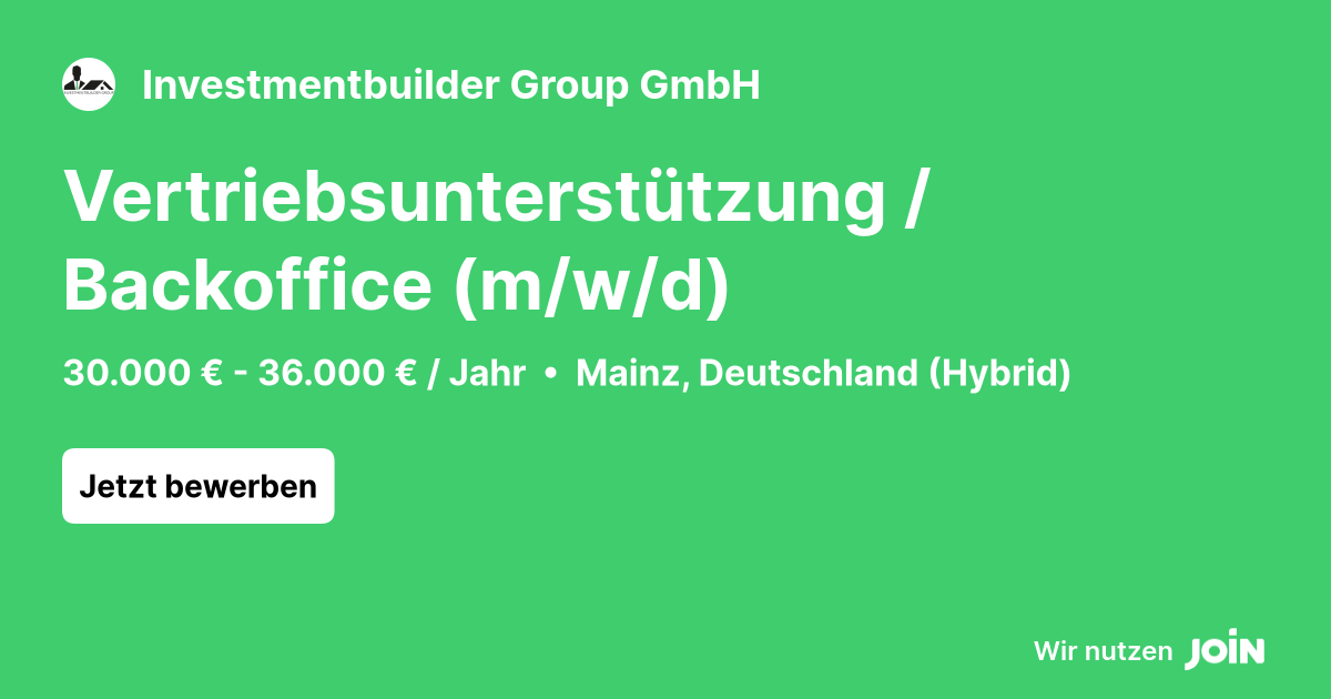 Investmentbuilder Group GmbH logo
