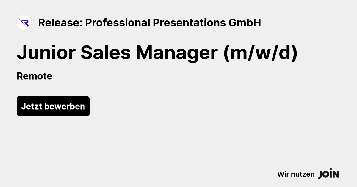 Release: Professional Presentations GmbH logo