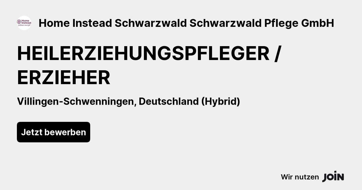 Home Instead Schwarzwald Schwarzwald Pflege GmbH logo