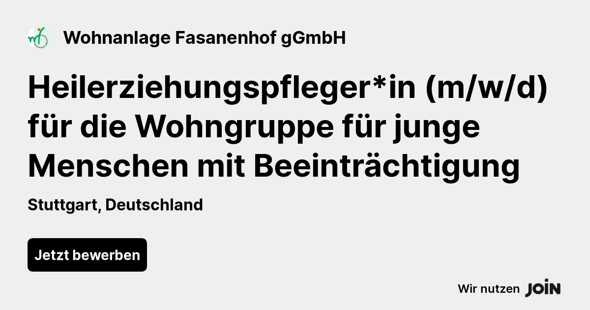 Wohnanlage Fasanenhof gGmbH logo