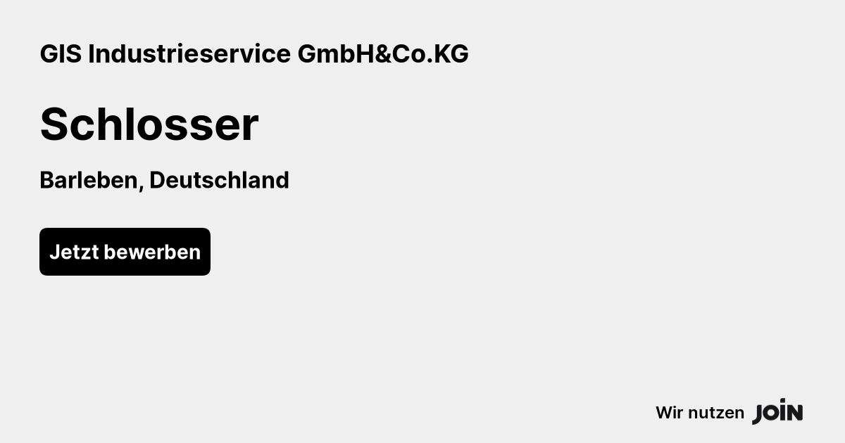 GIS Industrieservice GmbH&Co.KG logo