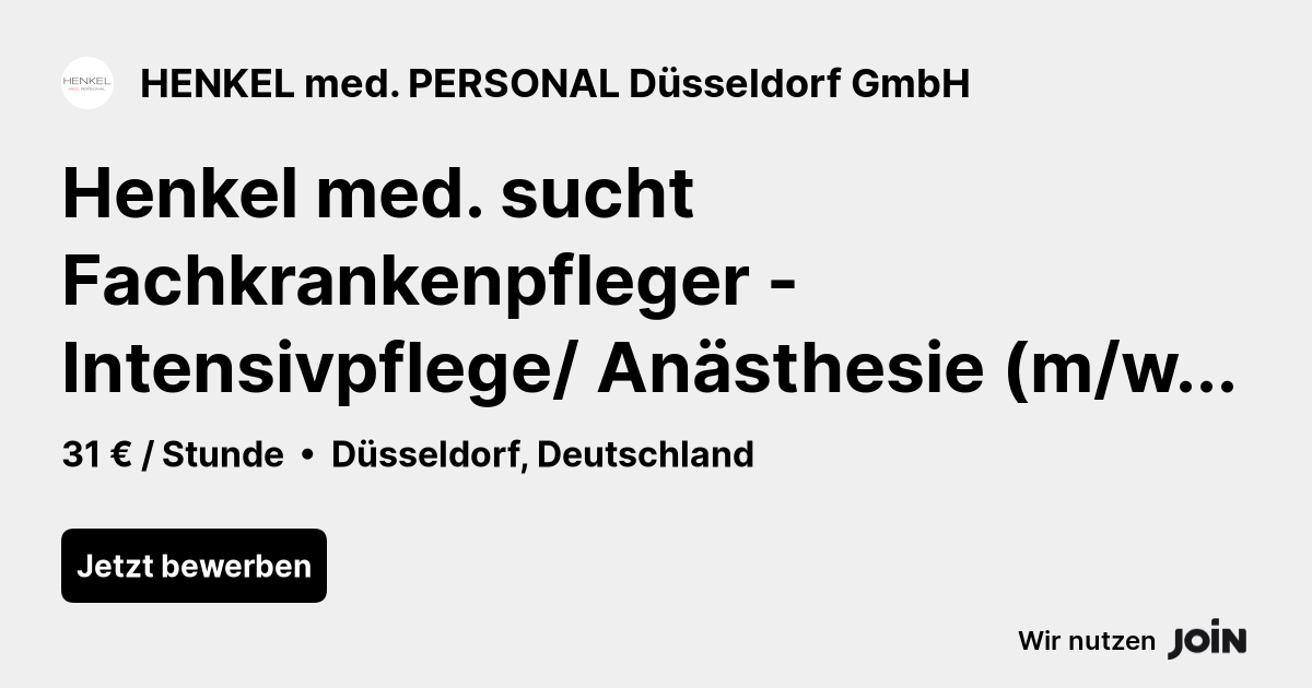 HENKEL med. PERSONAL Düsseldorf GmbH logo