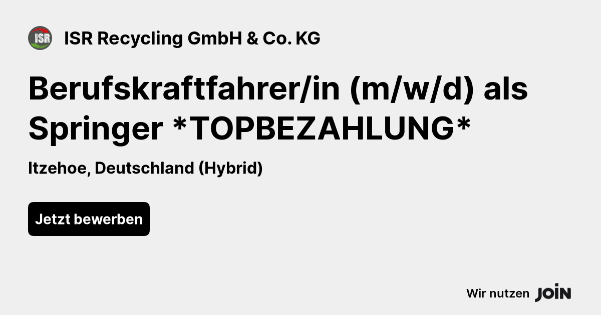 ISR Recycling GmbH & Co. KG logo