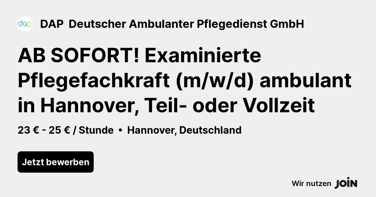 DAP – Deutscher Ambulanter Pflegedienst GmbH logo