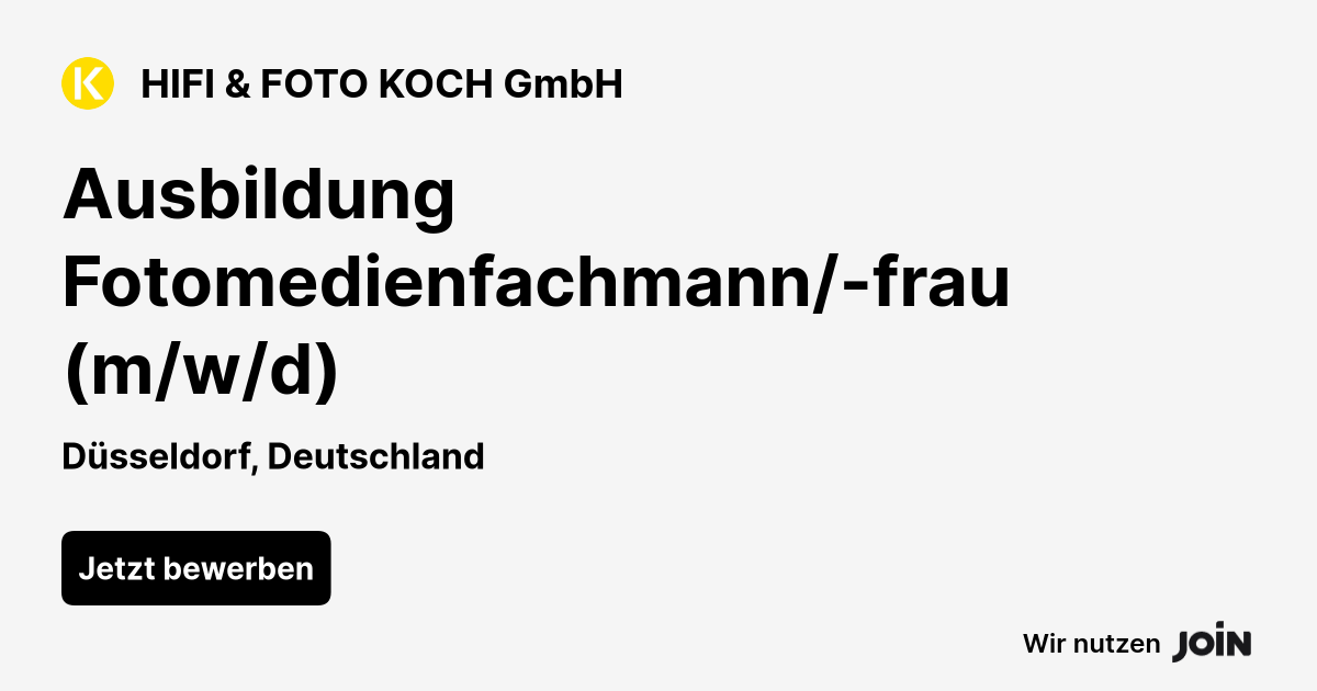 HIFI & FOTO KOCH GmbH logo