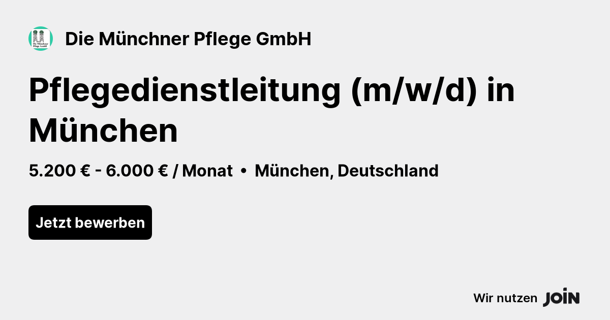Die Münchner Pflege GmbH logo