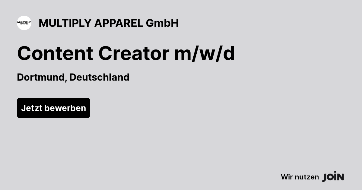 MULTIPLY APPAREL GmbH logo