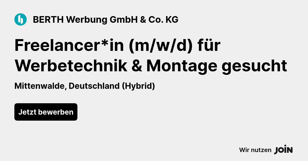 BERTH Werbung GmbH & Co. KG logo