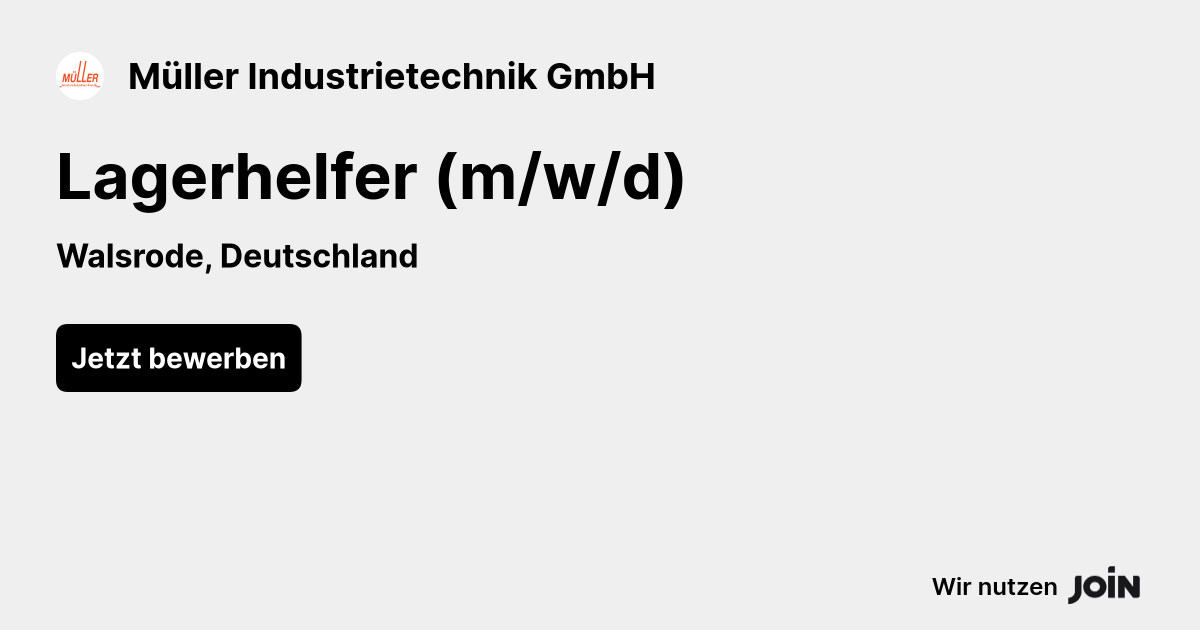 Müller Industrietechnik GmbH logo