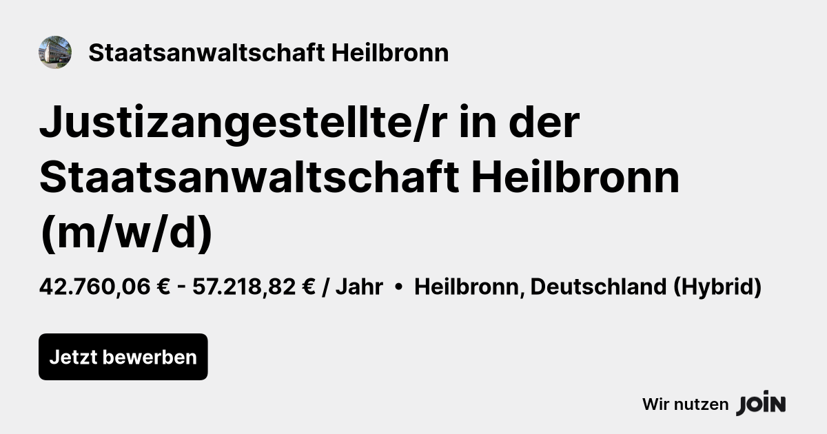 Staatsanwaltschaft Heilbronn logo