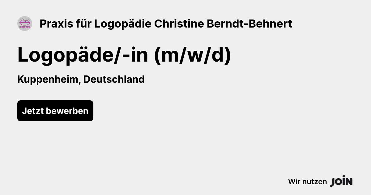 Praxis für Logopädie Christine Berndt-Behnert logo