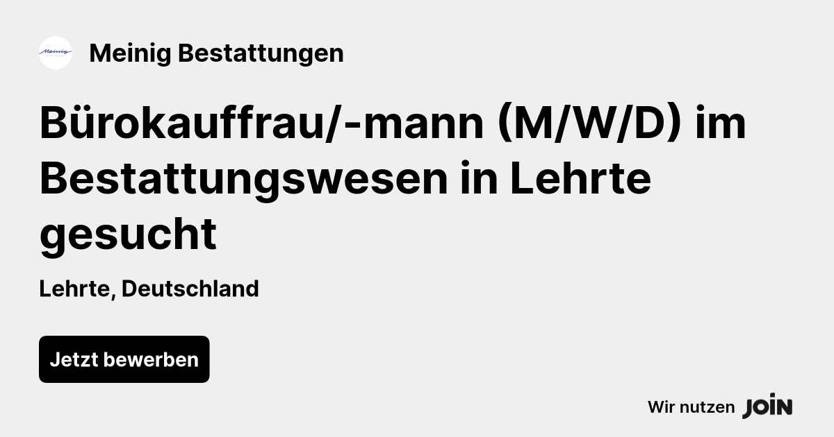 Meinig Bestattungen logo