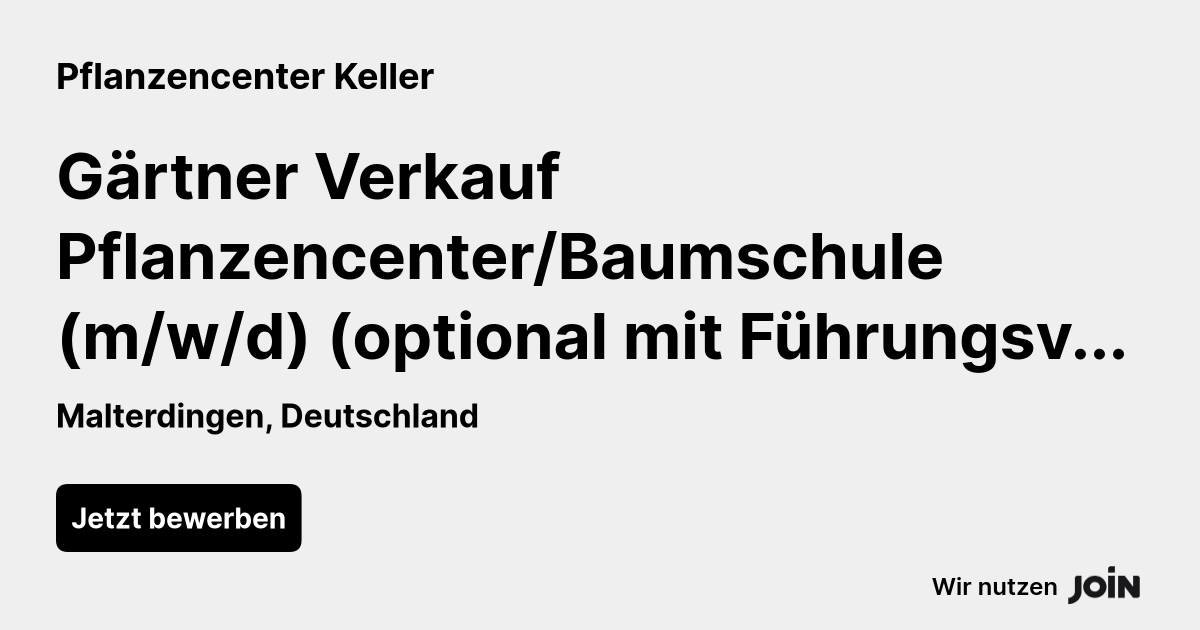 Pflanzencenter Keller logo