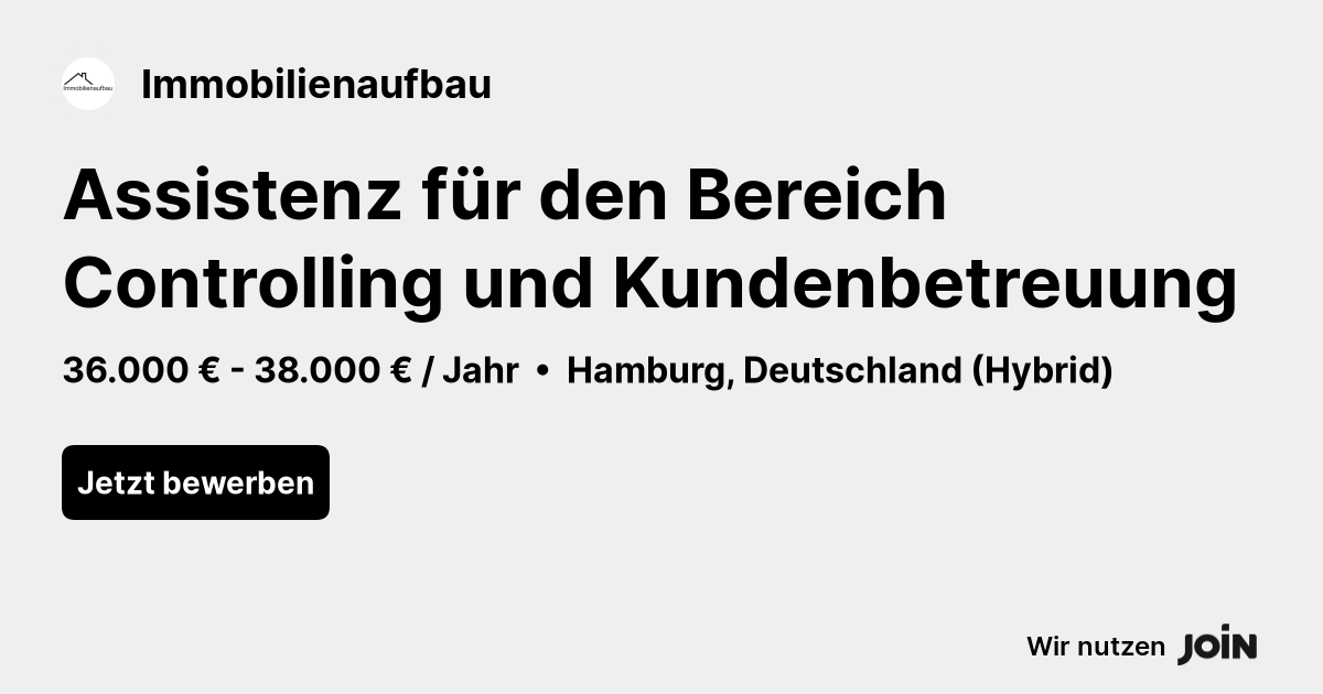Immobilienaufbau logo