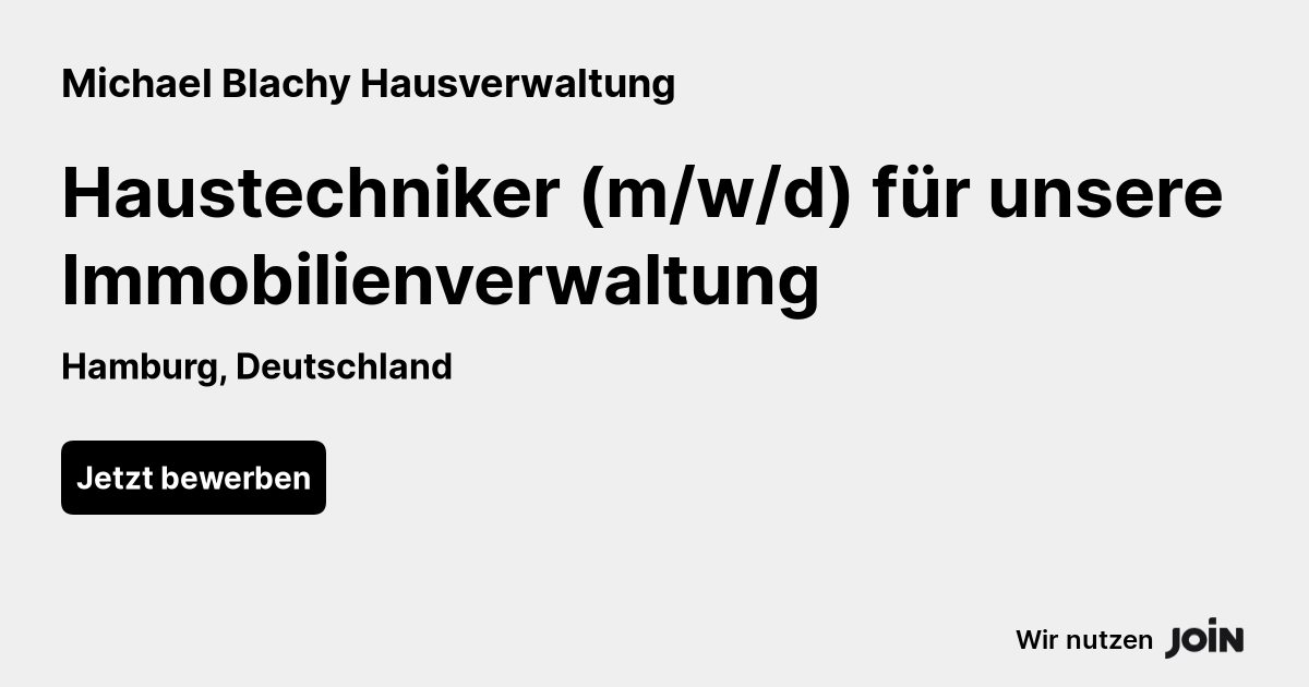 Michael Blachy Hausverwaltung logo