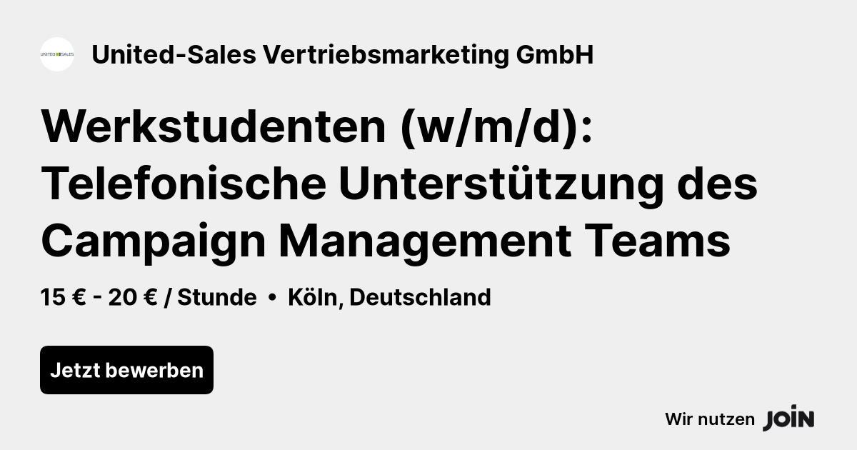 United-Sales Vertriebsmarketing GmbH logo
