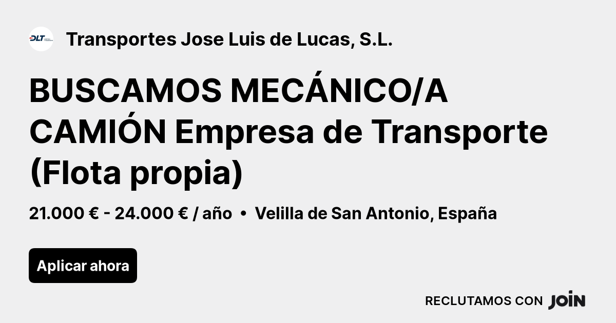 Transportes Jose Luis de Lucas, S.L. logo