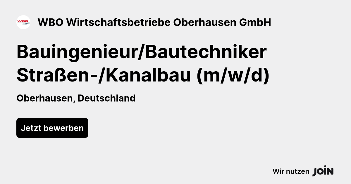 WBO Wirtschaftsbetriebe Oberhausen GmbH logo
