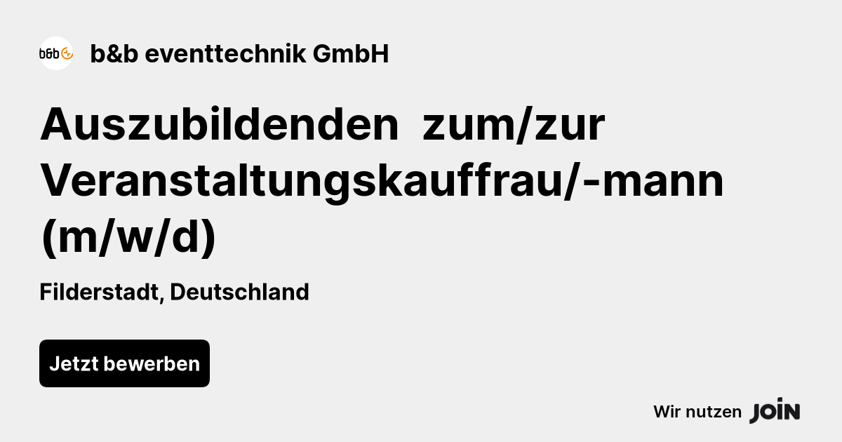 b&b eventtechnik GmbH logo