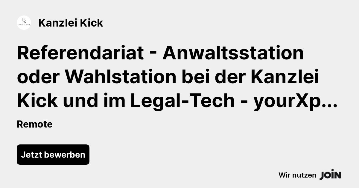 Kanzlei Kick logo