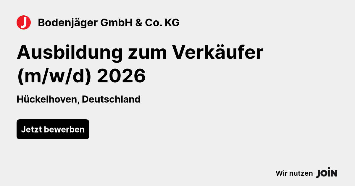 Bodenjäger GmbH & Co. KG logo