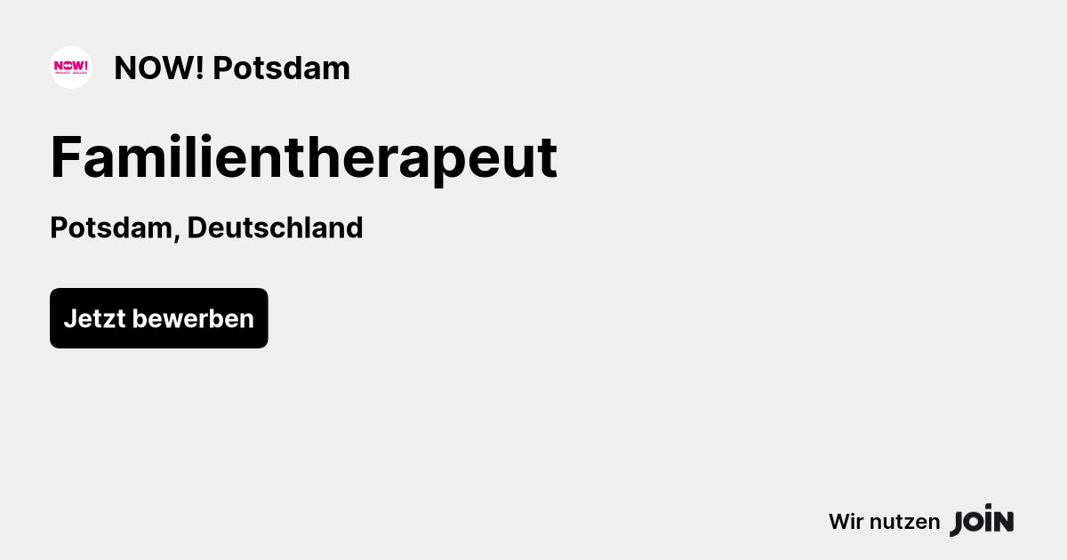 NOW! Potsdam logo