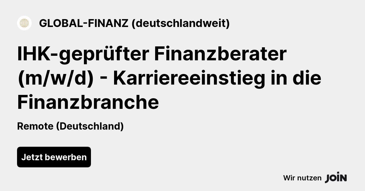 GLOBAL-FINANZ (deutschlandweit) logo