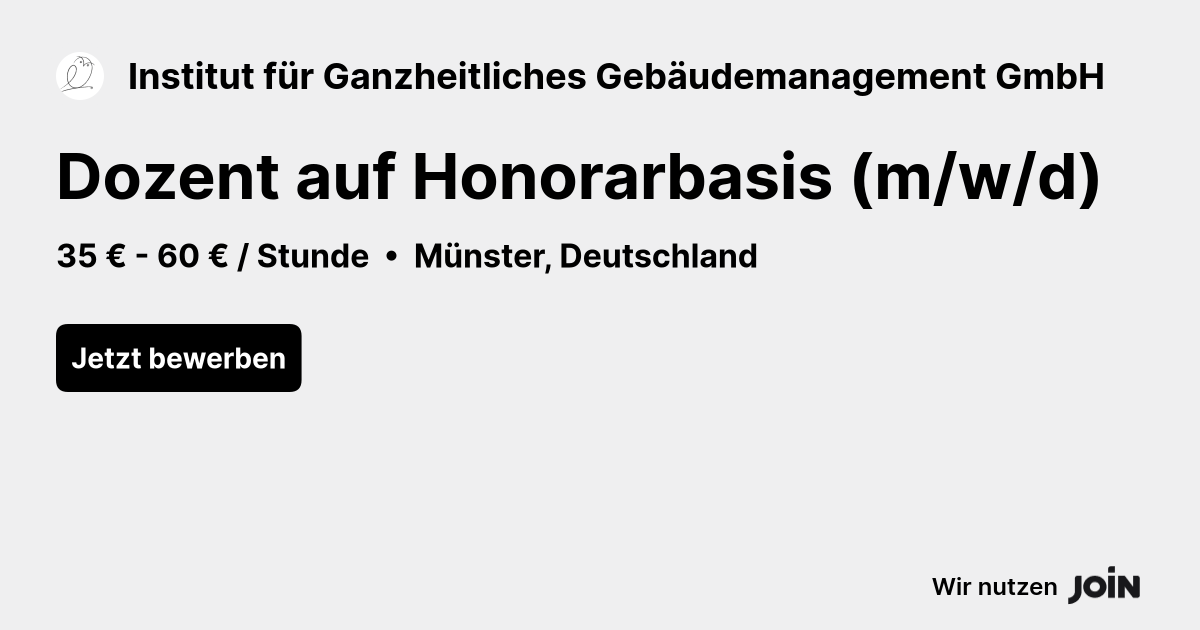 Institut für Ganzheitliches Gebäudemanagement GmbH logo