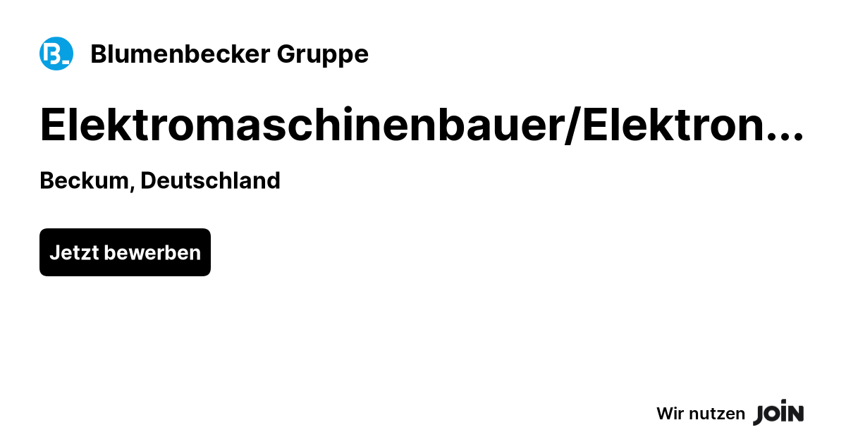 Blumenbecker Gruppe logo