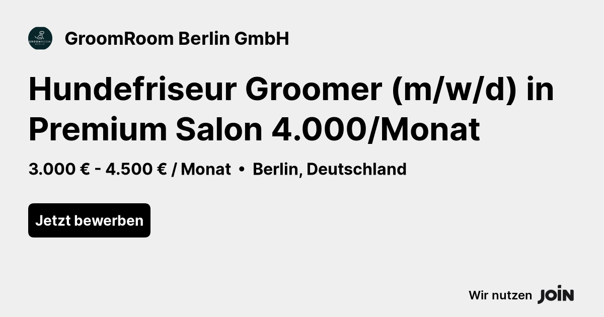 GroomRoom Berlin GmbH logo