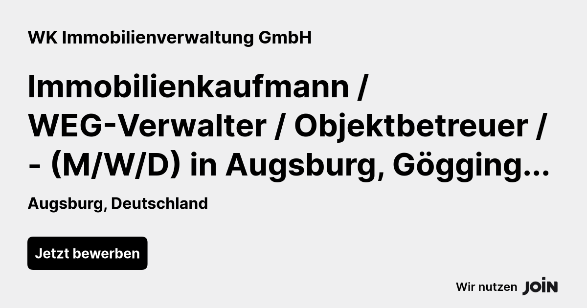WK Immobilienverwaltung GmbH logo